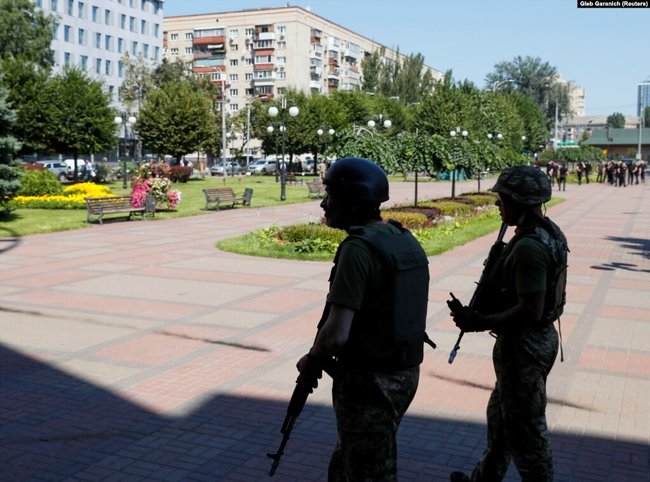 Учения резервистов в Киеве 04