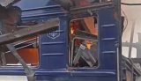 Russia strikes Shostka-Kyiv train: there are casualties
