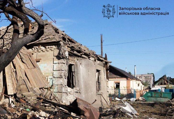 Shelling of Zaporizhzhia region
