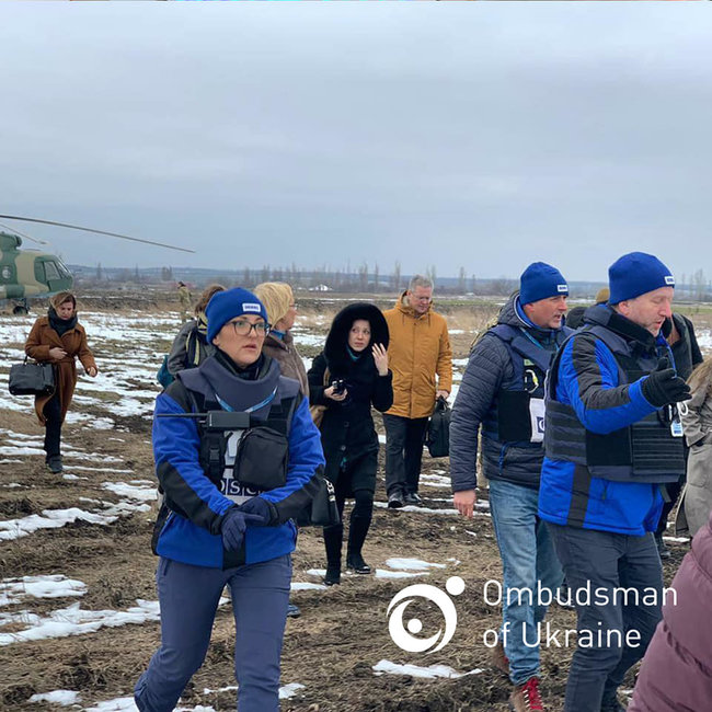Председатель ОБСЕ Рама побывал в Станице Луганской 06