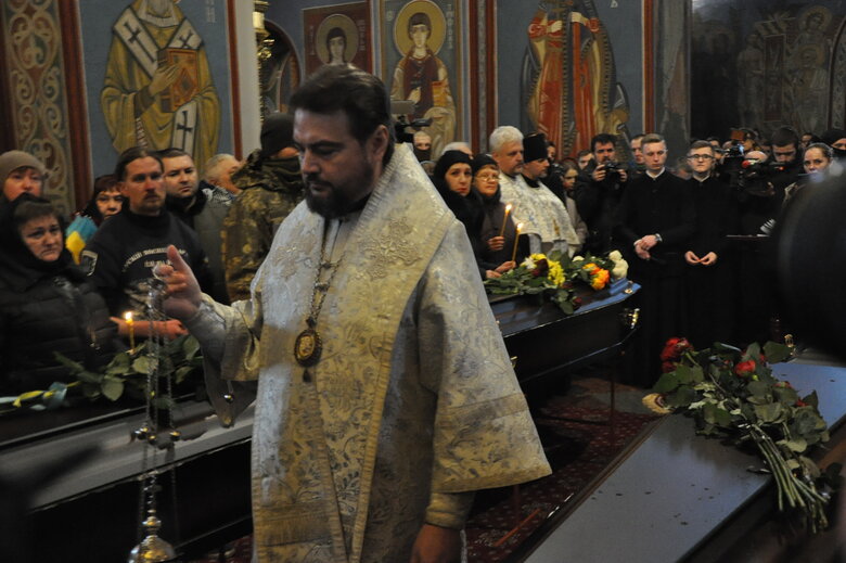 Із чотирма бійцями диверсійної групи Братства, які загинули на Брянщині в грудні 2022 року, попрощалися у Києві 47