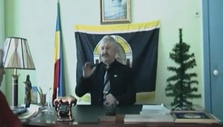Главарь донских казаков Козицын провозгласил Путина своим императором. ВИДЕО