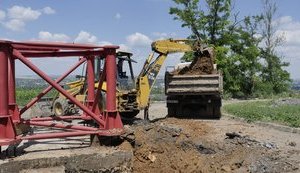 TV tower to be restored near Sloviansk. PHOTOS