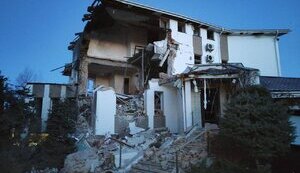 "Шахеди" атакували Київщину: пошкоджено будинки на Бориспільщині, один частково зруйновано. ФОТО