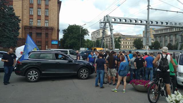 Олексій Гриценко: Філатов спробував заблокувати за допомогою співробітників поліції колону Автомайдану 01