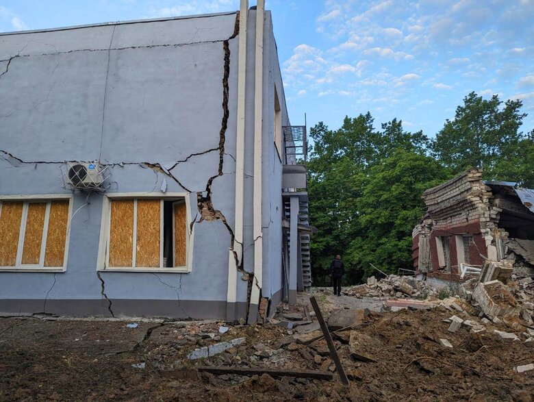 Последствия вражеских обстрелов Херсонской области 03