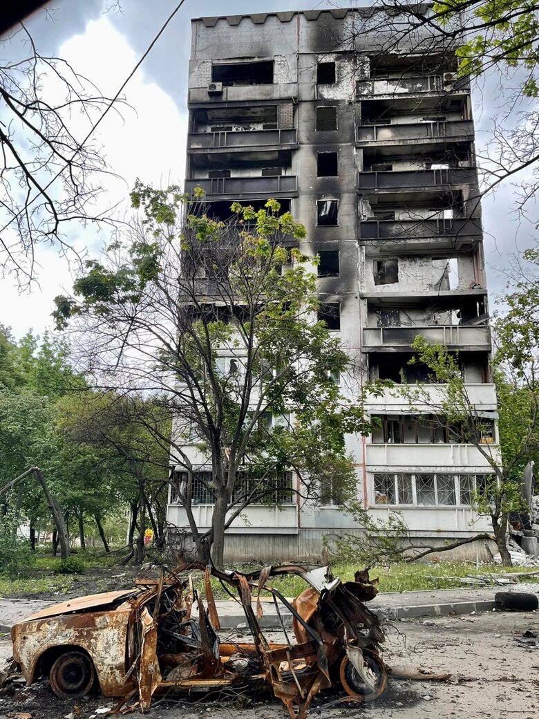 Bombed district: in what Russians have turned Northern Saltivka in Kharkiv 13