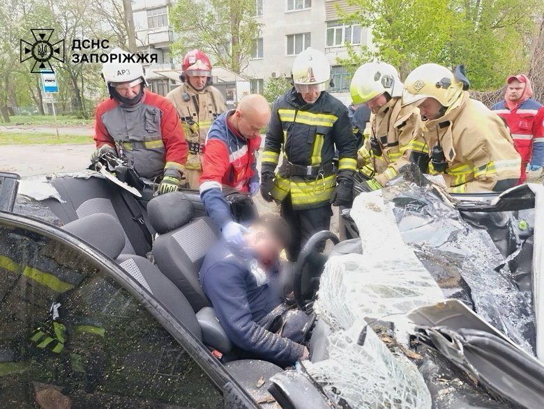 Последствия непогоды в Запорожье