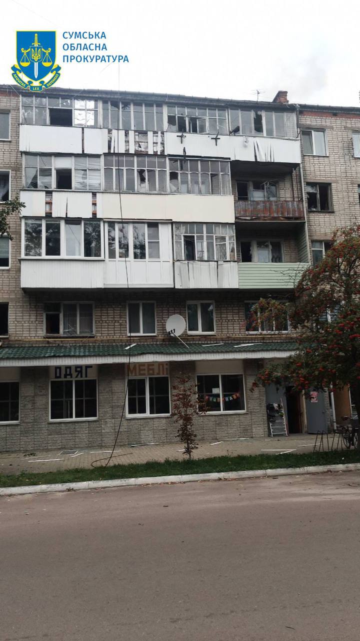Occupiers shelled Sumy region with artillery, four people were wounded 04