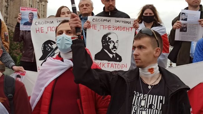 Акція солідарності з білоруськими дітьми-політвязнями пройшла в центрі Києва 18