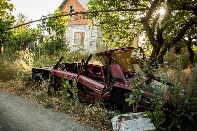 JFO report: Shyrokyne completely mined by Russian invaders 04