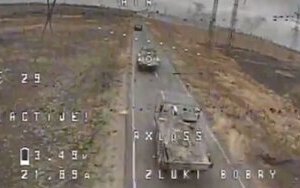 російська техніка рухається дорогою