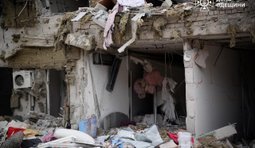 Удар РФ по будинку в Одесі