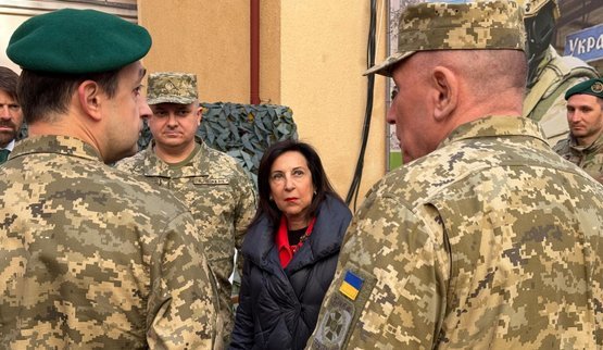 Spanish Defence Minister Robles has arrived in Kyiv