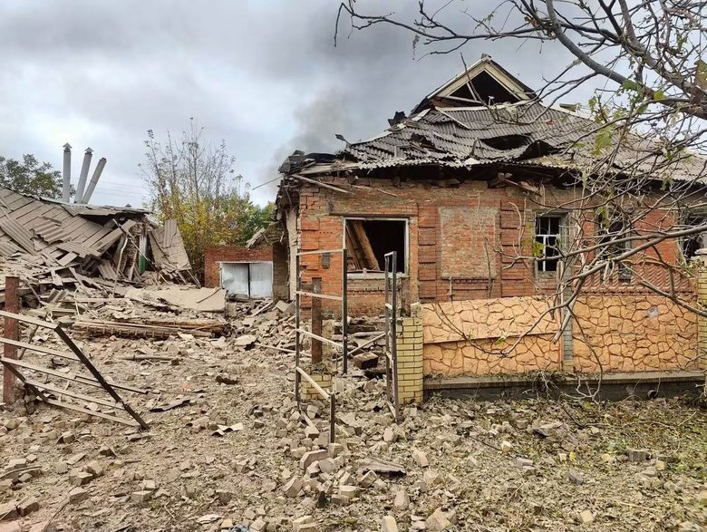 Атака РФ на Славянск
