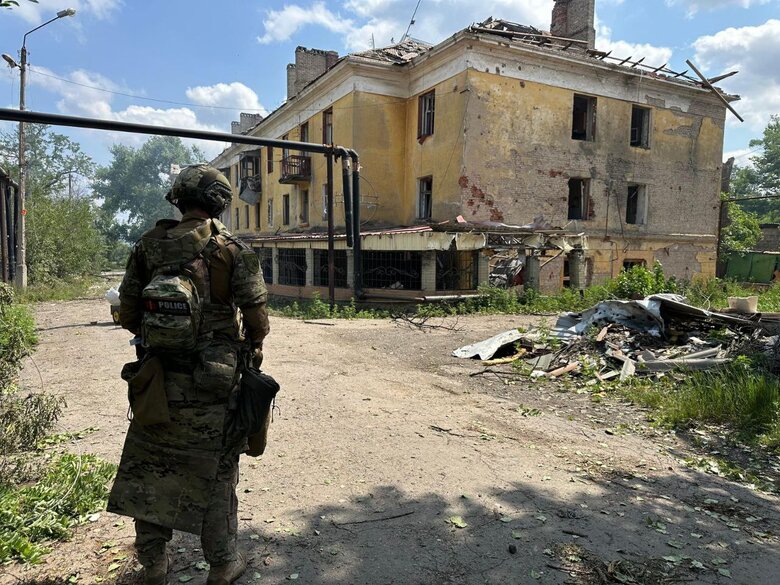 Consequences of shelling in Donetsk region