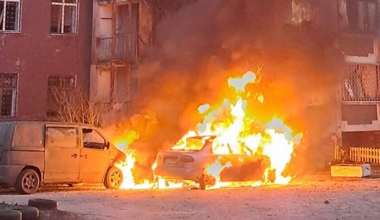 Russian drone hits apartment building in Chernihiv, no casualties reported