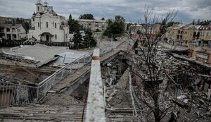 Дома, церковь, магазины: россияне уничтожают Константиновку без разбора, - 24-я ОМБр. ФОТОРЕПОРТАЖ