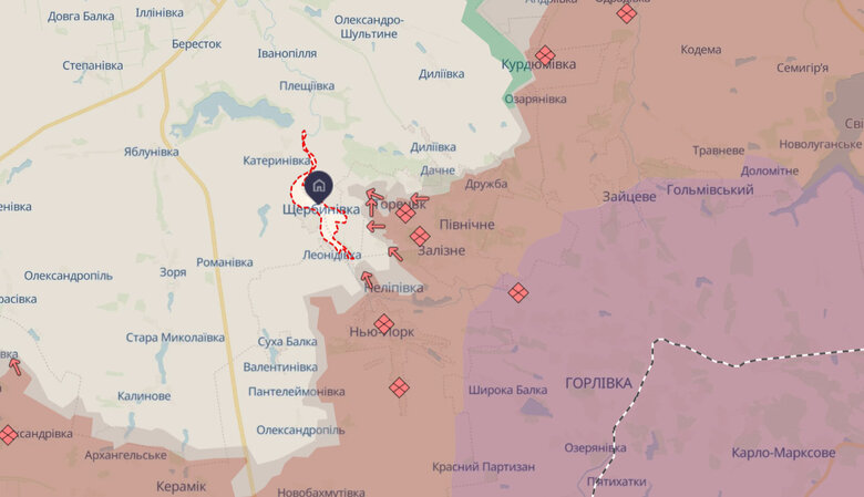 Окупанти інфільтрувалися в бойові порядки ЗСУ біля Торецька