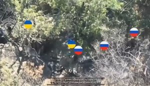 П’ятеро окупантів здаються у полон бійцям 5-ї ОШБр. ВIДЕО