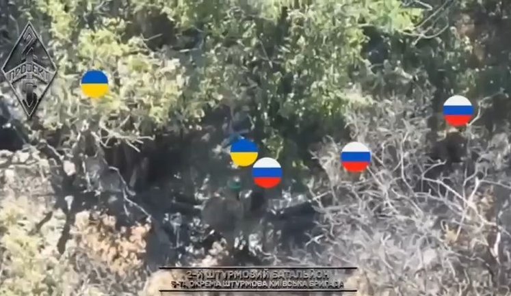 П’ятеро окупантів здаються у полон бійцям 5-ї ОШБр. ВIДЕО