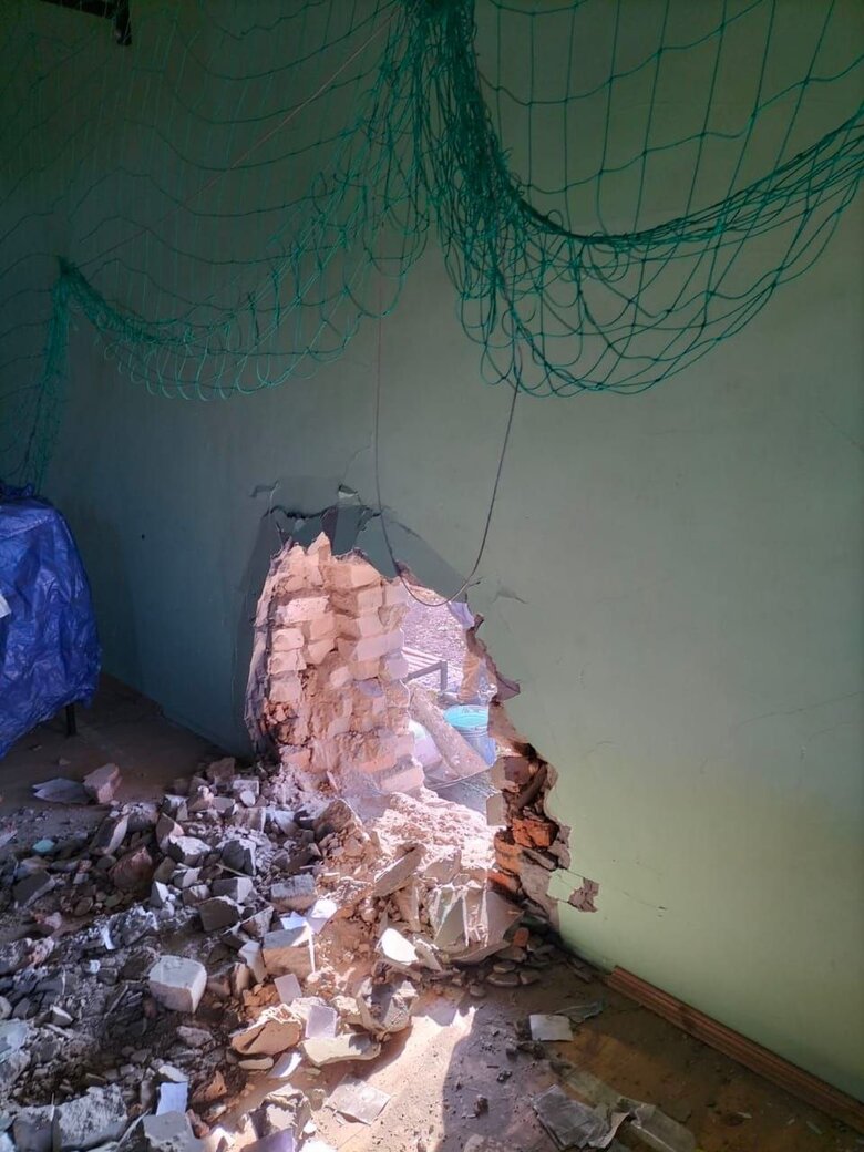 Унаслідок ракетного удару пошкоджено освітній заклад в Оріхові, - ОВА 02 Унаслідок ракетного удару пошкоджено освітній заклад в Оріхові, - ОВА 02