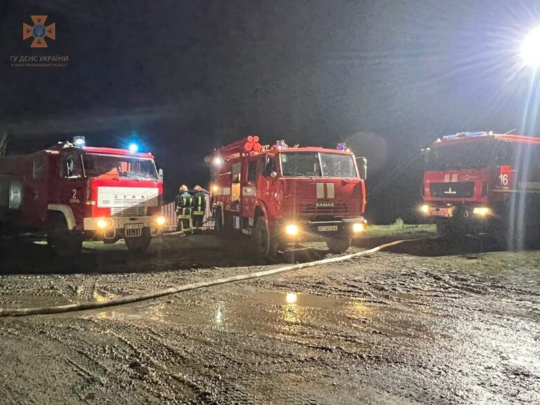 Ліквідовано пожежу на енергетичному об’єкті в Івано-Франківській області, - ОВА 03