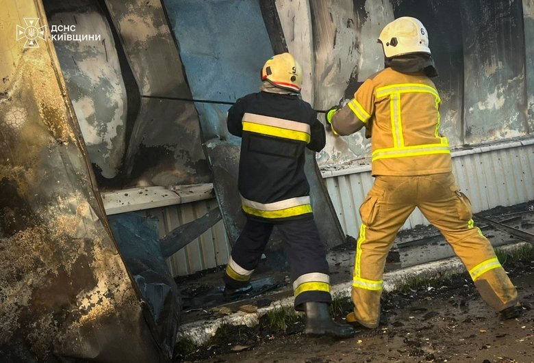 наслідки атаки на Київщину