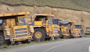 Через перестрілку на вірмено-азербайджанському кордоні золотодобувна компанія кухаря Путіна Пригожина вивела техніку за межі копальні і зазнає збитків. ФОТОрепортаж