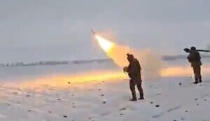 Ukrainian troops hit cruise missile from "Igla" ATGM. VIDEO