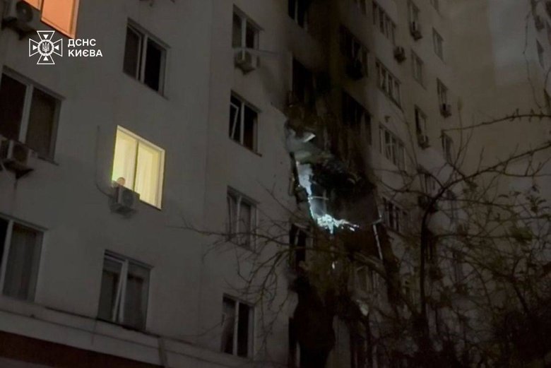 Атака на Киев 28 ноября: один погибший и 11 пострадавших, масштабные пожары в районах столицы