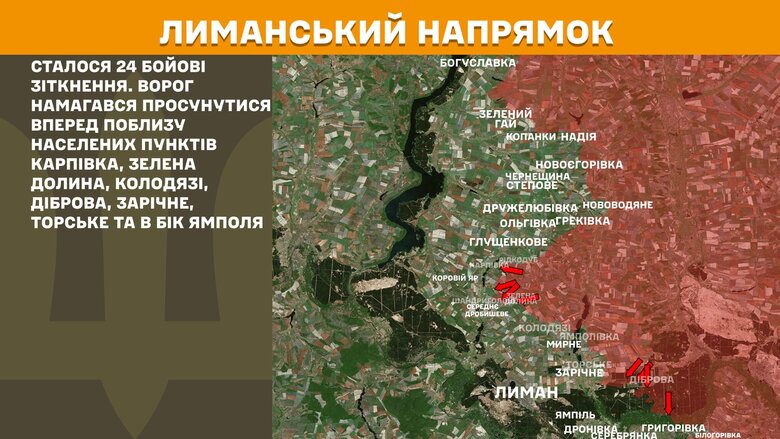 Ситуація на фронті за 21 серпня