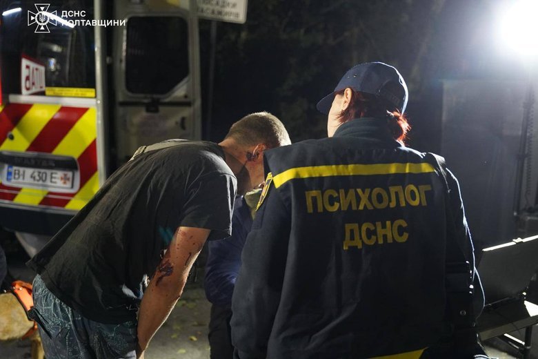 атака дрона на азс Полтавщини