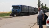 Беспредел в Первомайске продолжается: Более 20 грузовиков оппозиционера захватила милиция, водителей забирают на допрос. ФОТОрепортаж+ВИДЕО