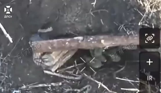 Бійці прикордонного підрозділу Фенікс ліквідували окупанта дроном у схованці
