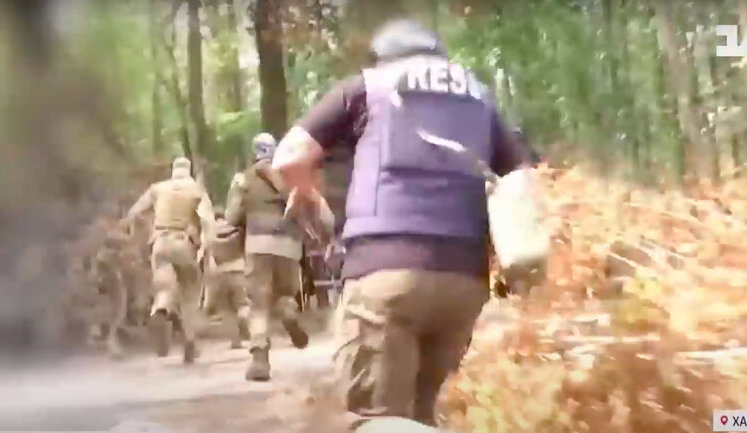 TSN journalists came under fire at front. VIDEO