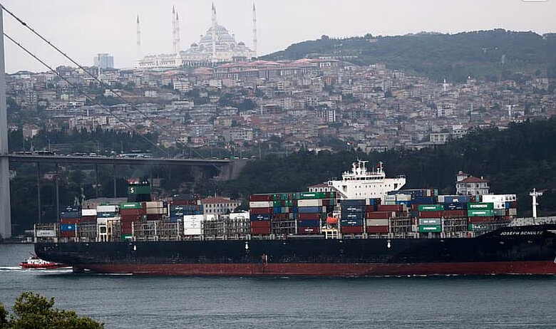 Перше цивільне судно, яке вийшло з Одеського порту, прибуло до Стамбулу, - Reuters 02