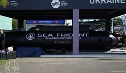 український підводний дрон SEA TRIDENT на виставці Eurosatory