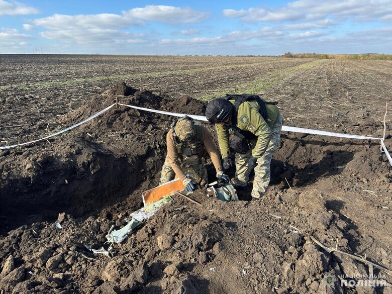На Кіровоградщині знешкодили касетну бойову частину російської ракети