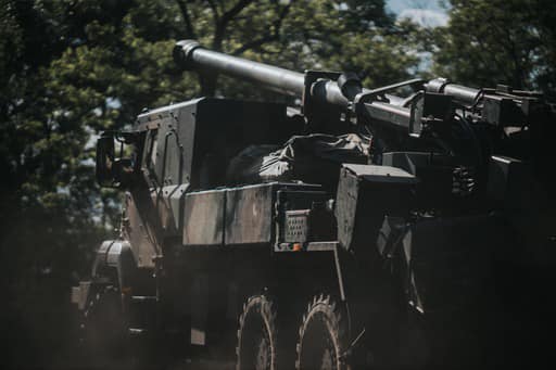 Французькі гаубиці Caesar вже на передовій, - Залужний 02