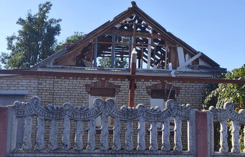 Наслідки обстрілів Нікопольщини 15 вересня