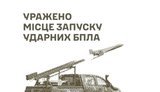 Defence Forces struck launch site for attack UAVs, command post and Russian crossing point, – General Staff