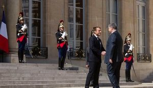 порошенко макрон