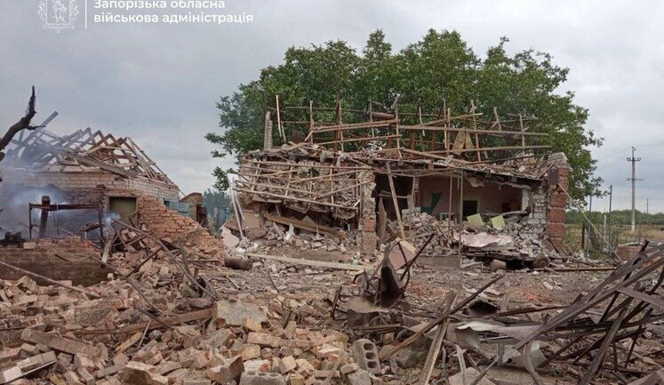 Рашисты ударили по Гуляйпольской громаде на Запорожье: погибла супружеская пара. ФОТО