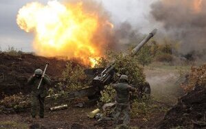 Mortar shelling of border area