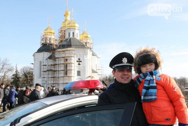чернигов полиция присяга патрульная патрульные