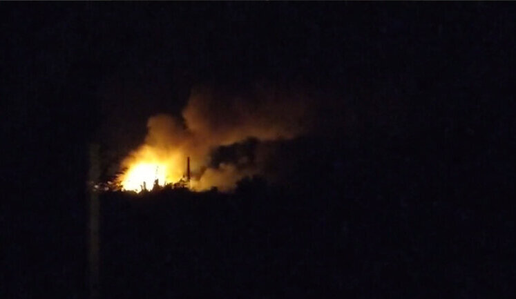 Explosions are heard at ammunition depots in occupied Shakhtarsk, Zugres, Khartsyzk, Chistyakov and Donetsk. VIDEO