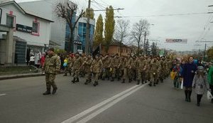 Біла Церква вітає воїнів 72-ї ОМБр ім. Чорних Запорожців, які повернулися з АТО. ФОТОрепортаж