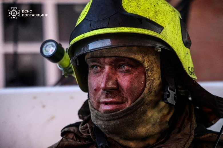 пожар в Полтавской области
