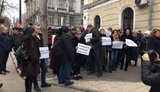 В Одесі мітингують студенти медуніверситету, МОЗ заявляє про провокації. ВІДЕО+ФОТОрепортаж